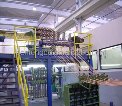 copper tubing Upward Continuous Casting production assembly line