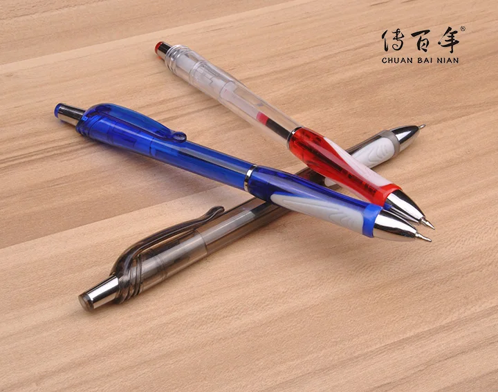 Hot selling click parker refill gel pen with custom logo