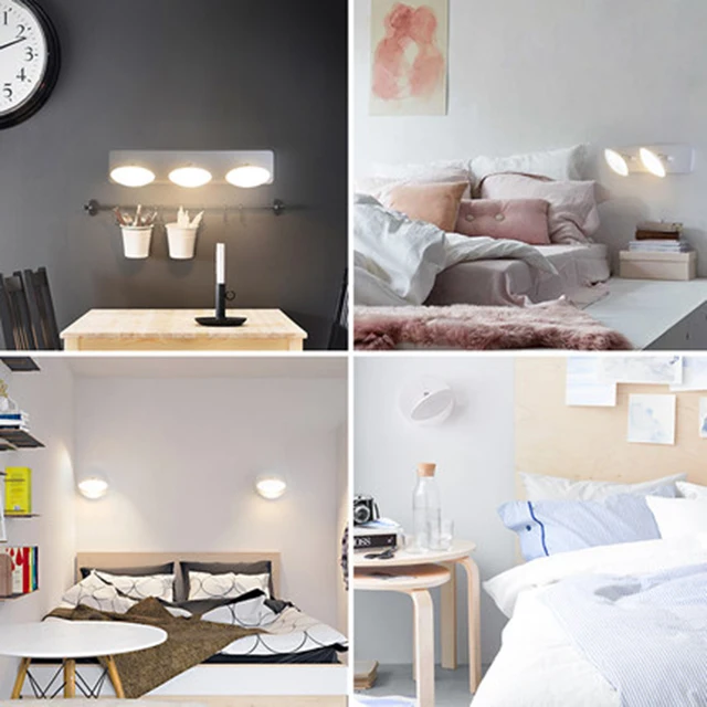 
Dressing Room Mirror Light 1/2/3 Heads Direction Adjustable Led Wall Lights for Living Room and Bedroom 