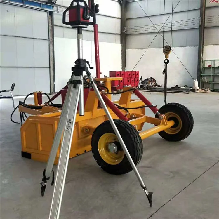Farm machinery high precision laser satellite land leveler  for soil preparation