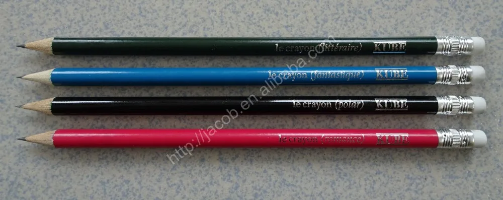 free sample mechanical customize carpenter carved funny pencil pencil eraser