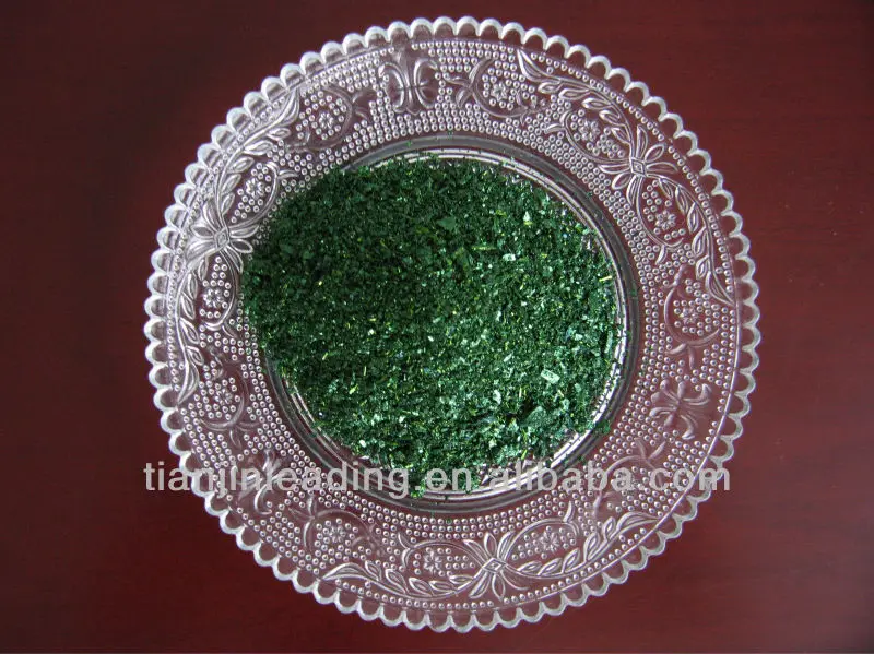 основной зеленый 4 малахитовый зеленый кристалл