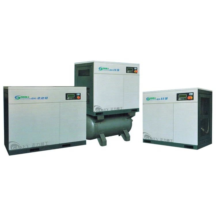 STARS 1.1 m3/min 8BAR Mute Scroll oil free Air Compressor