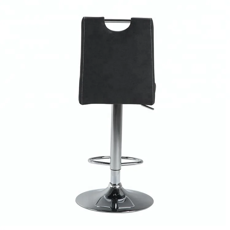 high leather modern bar stool chair