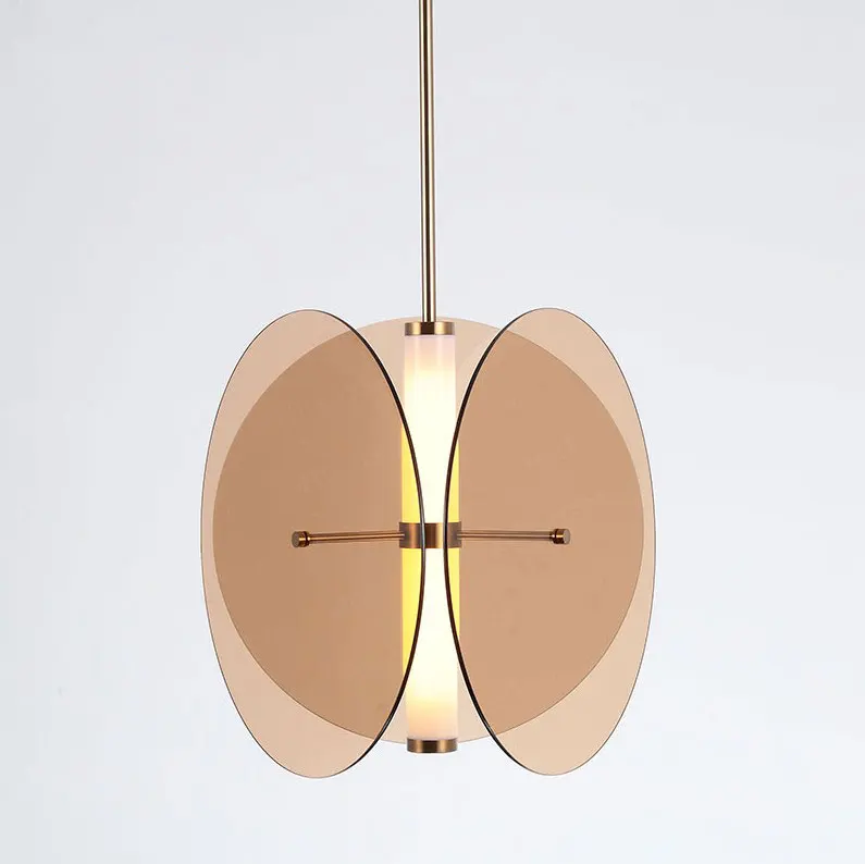 
Post Modern Suspension Lighting Chandelier LED Glass Pendant Lamp for Home Decoration 