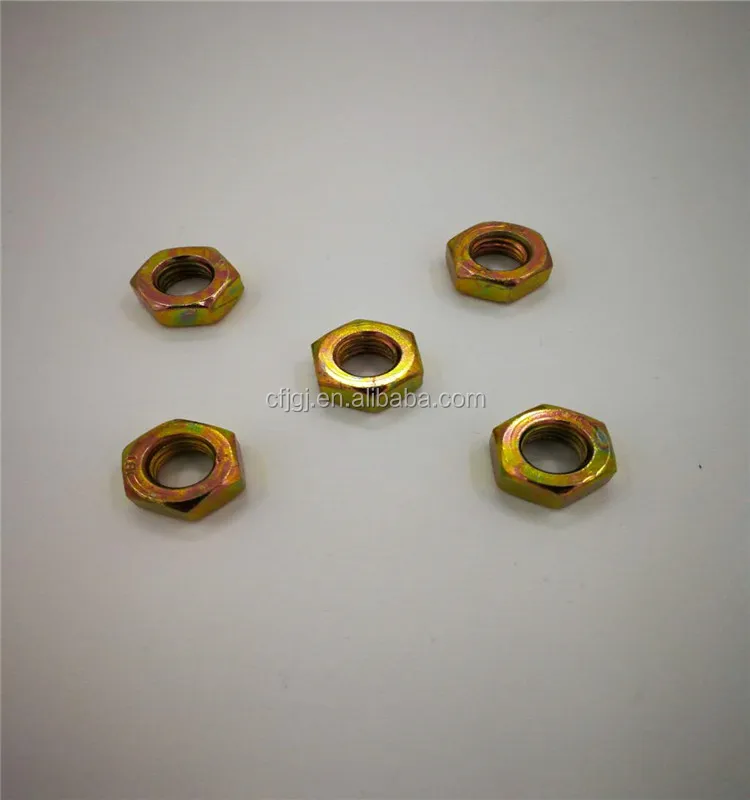 
DIN 985 lock nuts types hardware products nylon insert hexagon lock nuts 