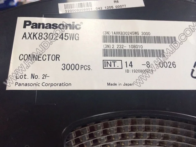 AXK830245WG CONN HEADER FPC 30 POS 0.4mm