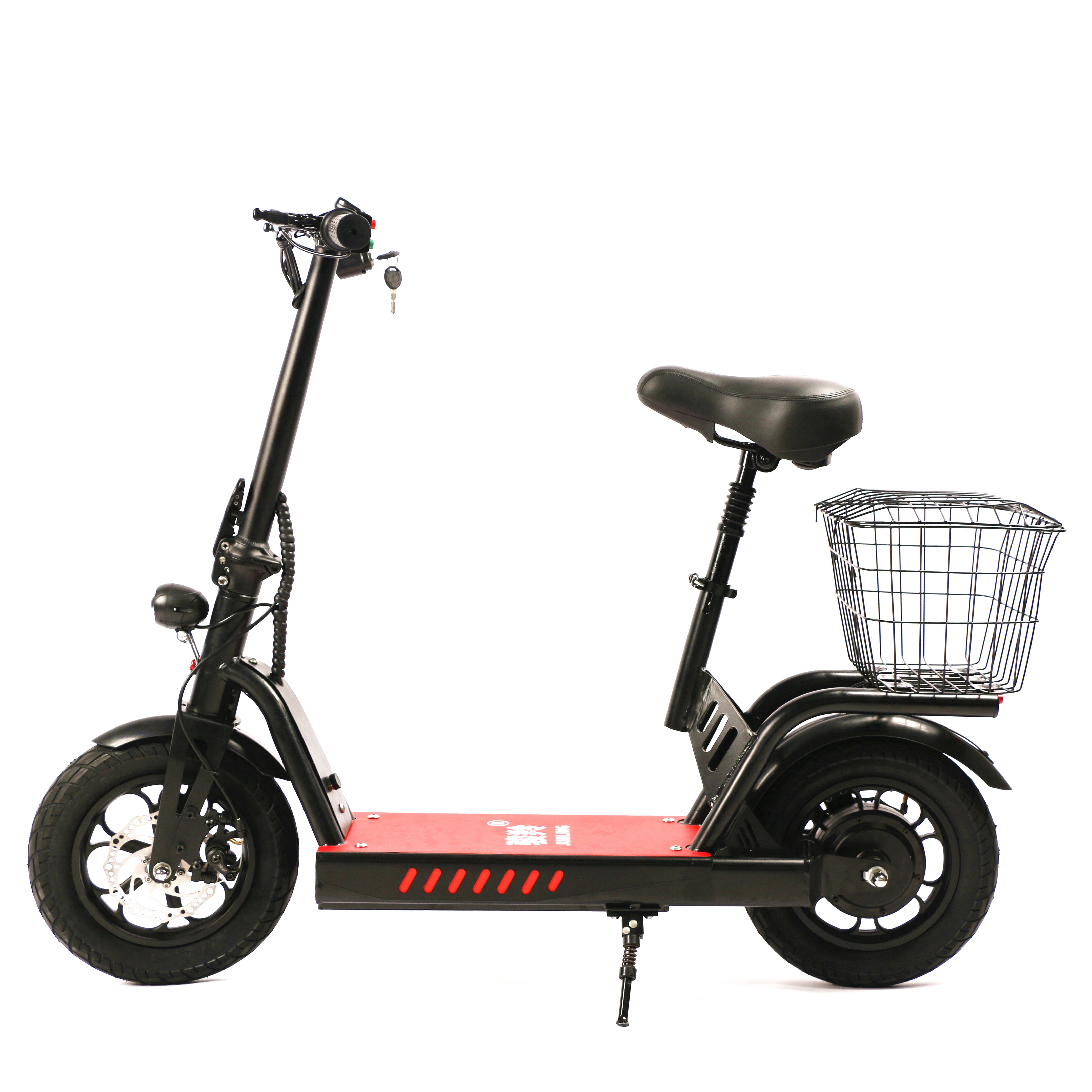 Factory Price Two Wheel Powerful Electric Scooter Folding Mini Electric Moped with Pedals