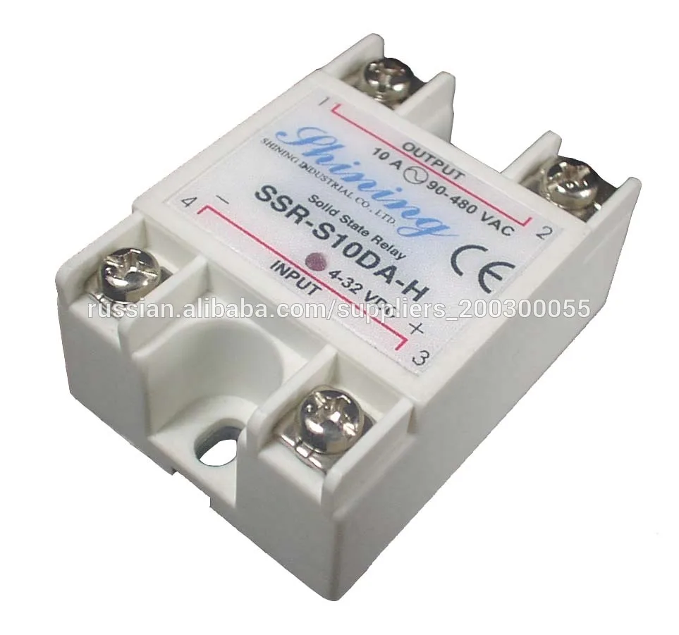 SSR-S10DA-H Постоянного Тока В Переменный Однофазный ССР