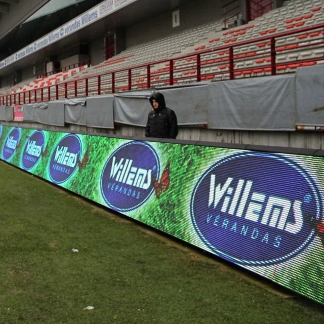 Outdoor full color football led screen stadium display panel digital advertising pantalla P4