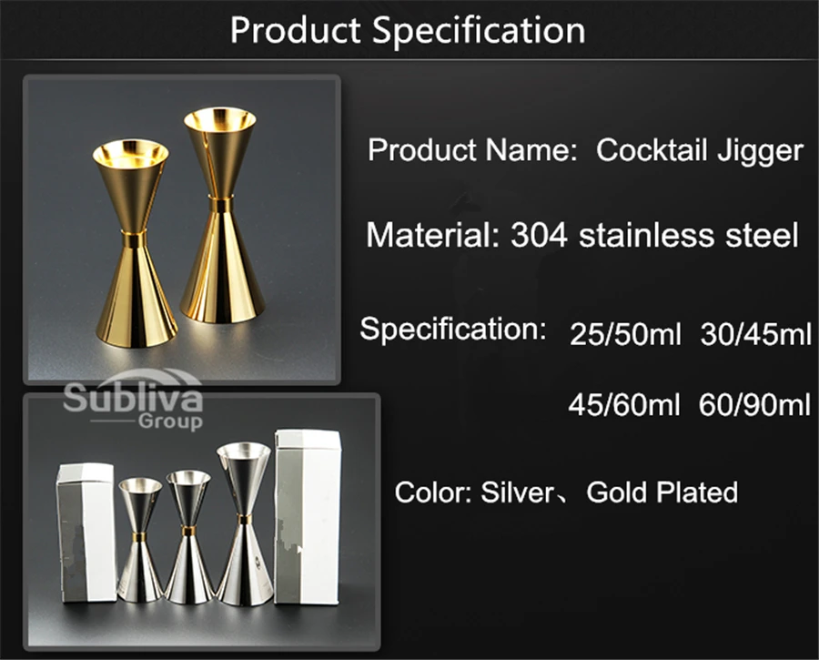 Стальная измерительная лента стальной измерительный прибор для напитков баров вечеринок коктейлей вина 25/50 мл