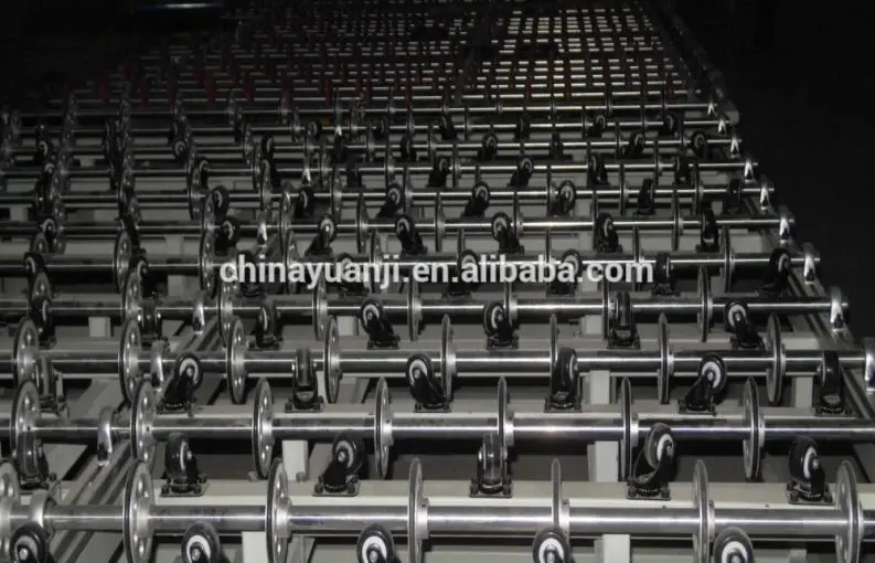 Magnetron sputtering continuous coating production line