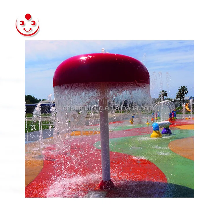 Mushroom Umbrella Fountain, Mushroom Water Spray