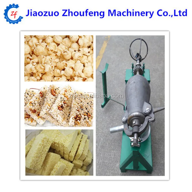 Good quality wheat popcorn puffed machine