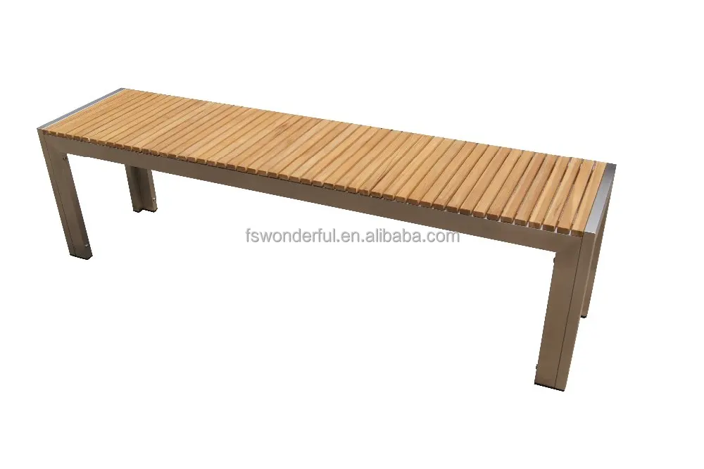 outdoor garden furniture teak park bench