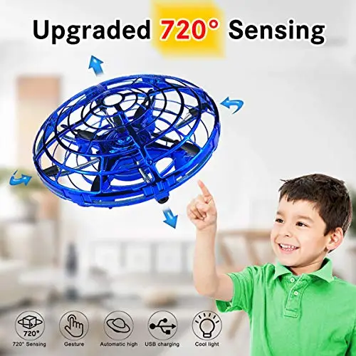 НЛО летающий самолет игрушки ручное управление интерактивный инфракрасный индукционный мини-Дрон для детей