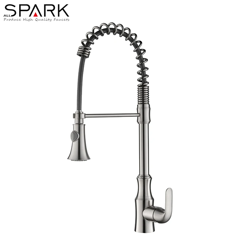Kaiping spring loaded kitchen mixer faucet