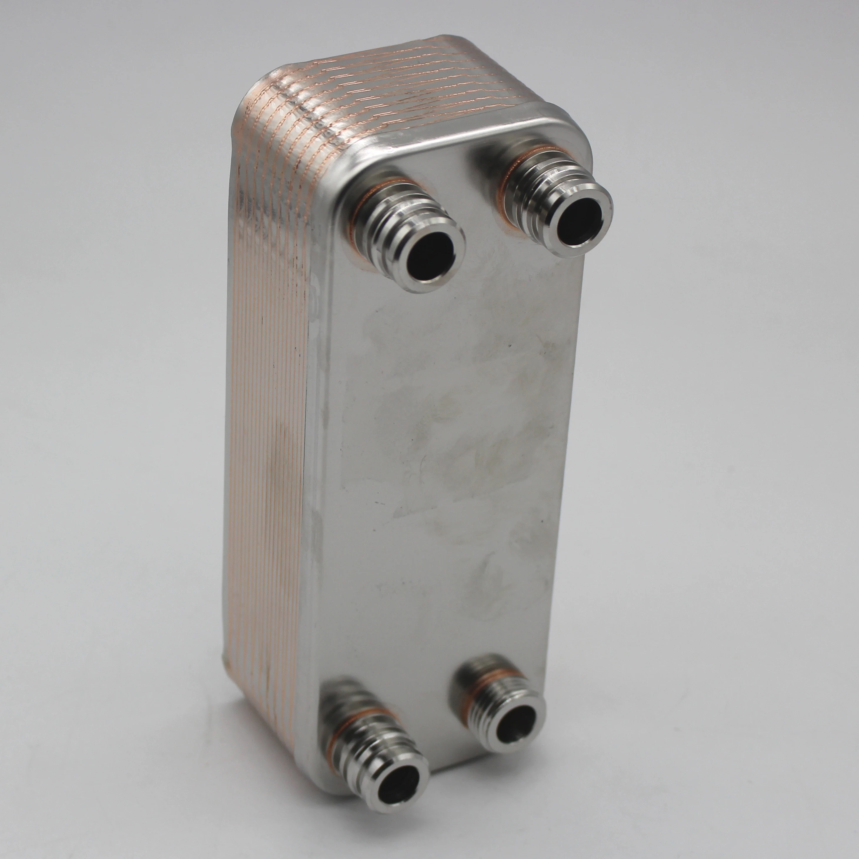 
HRALE Hot seller secondary plate heat exchanger for gas boiler parts 24KW 