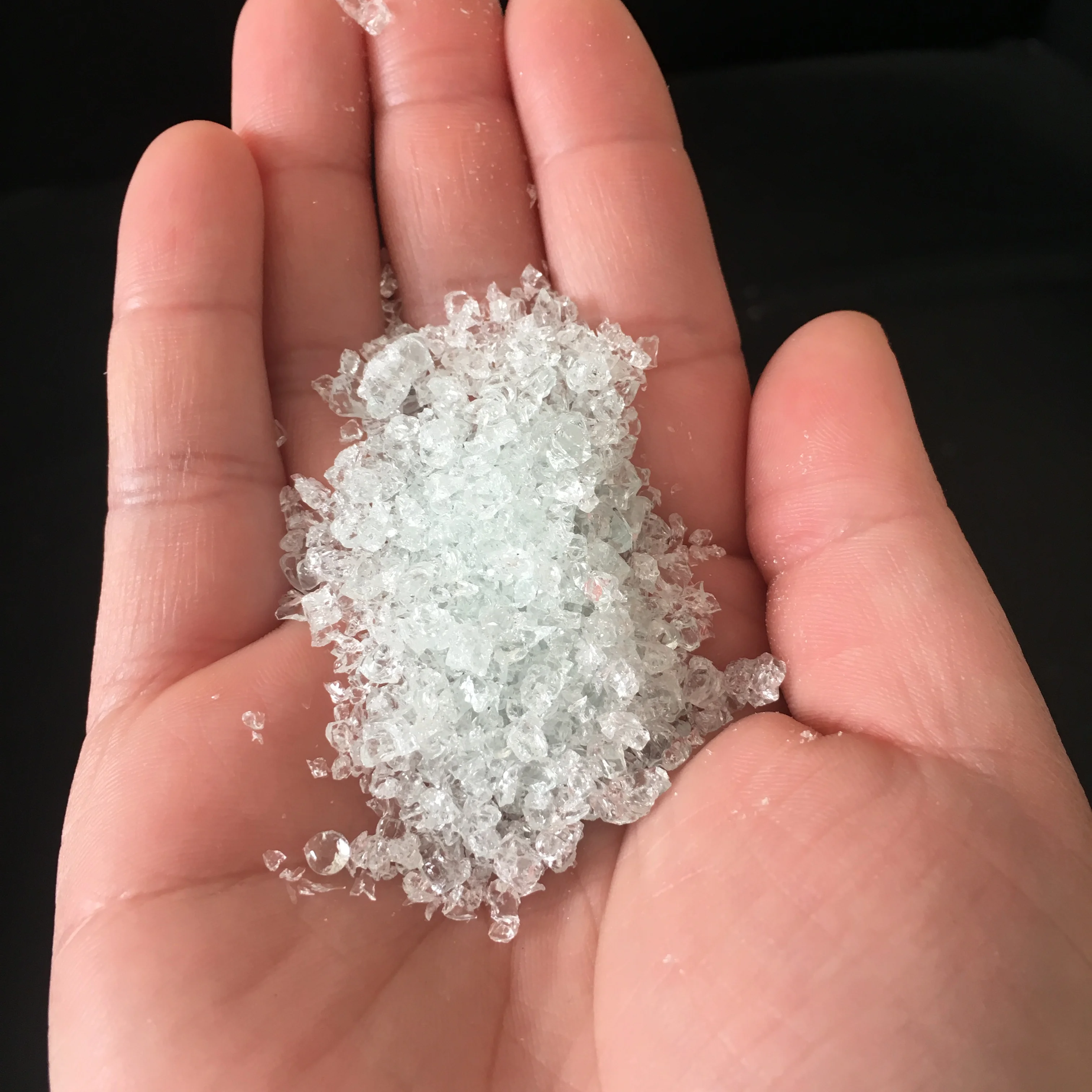 Global glaze high transparent frit for glass glow ceramic glaze