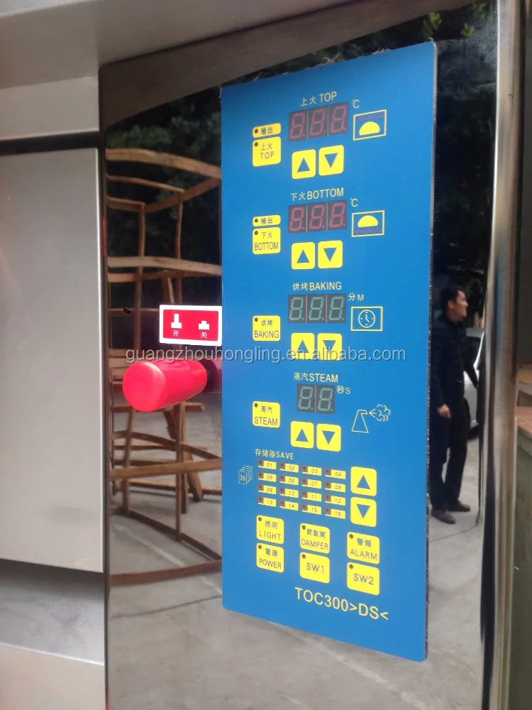 Hot Sale 3-Deck 9-Tray Luxury Gas Oven