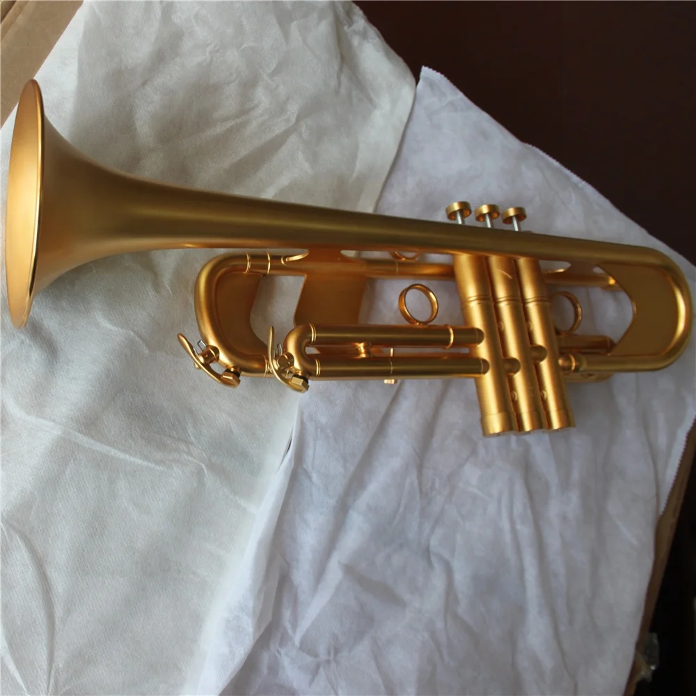 
Professional Grade dotted gold Super Heavy trim trumpet 
