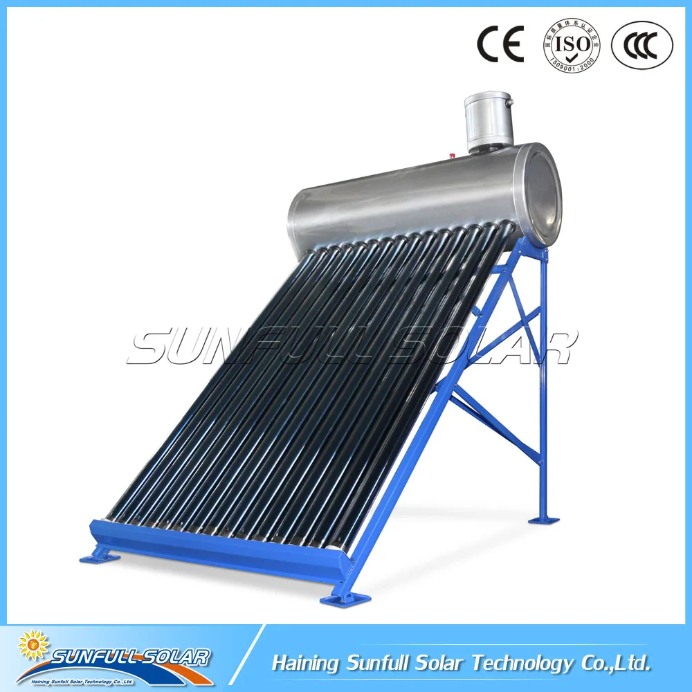 
Latest Technology 15 Vacuum Tube Non-pressurized Solar Water Heater DIY 