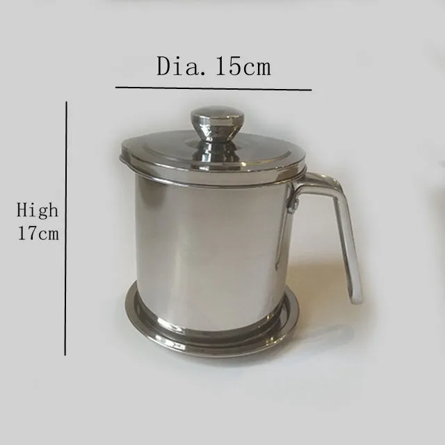 NEW Polished SS304 Stainless steel high quality FOOD GRADE Safe Functional pot coffee percolator  gravy Fat Separator