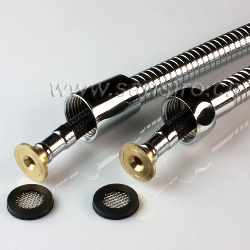 Good Quality Chrome-polisehd Double Lock Stainless Steel Shower Hose