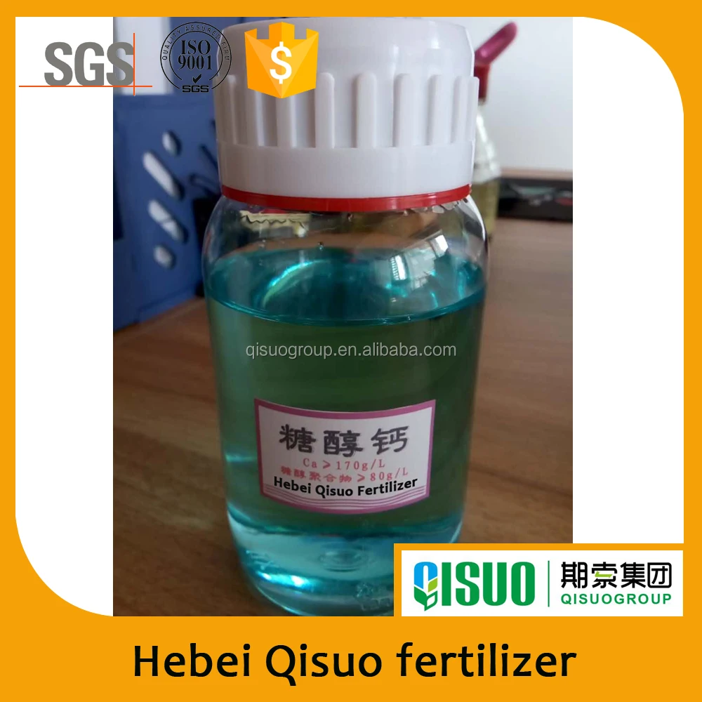 
liquid sugar alcohol calcium 170g/L 200liter drum Manntiol-Ca 