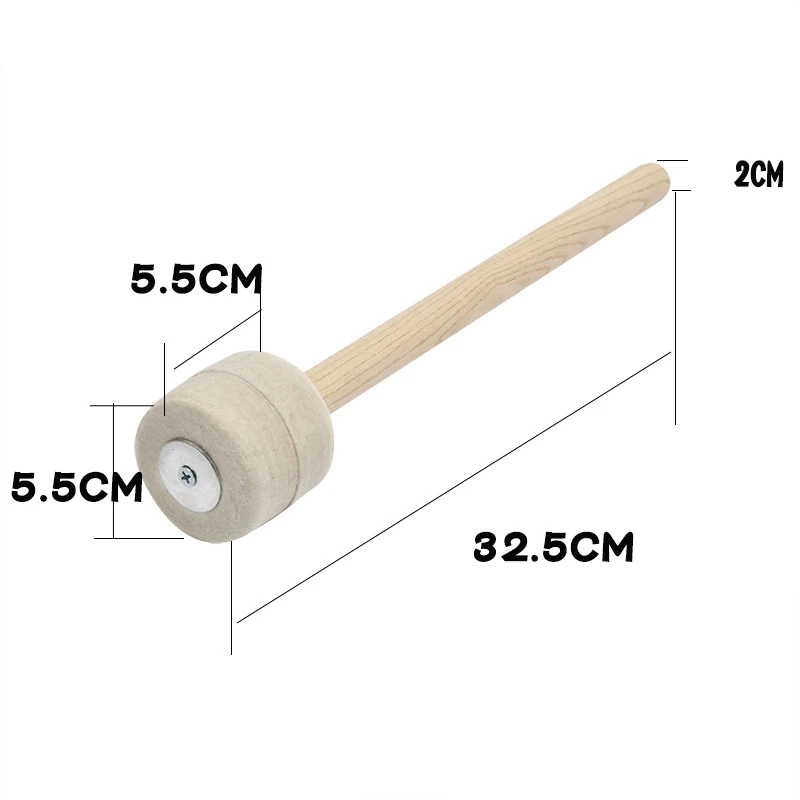 drum mallets with felt music instrument felt drumstick