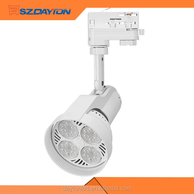 New arrival 25w 30w 35w 40w emc ce fcc rohs 2 wire 3 wire 4 wire par30 decoration wireless led gallery track lighting