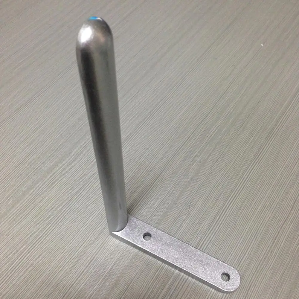 New design Aluminum modesty panel brackets for office workstation mounting bracket