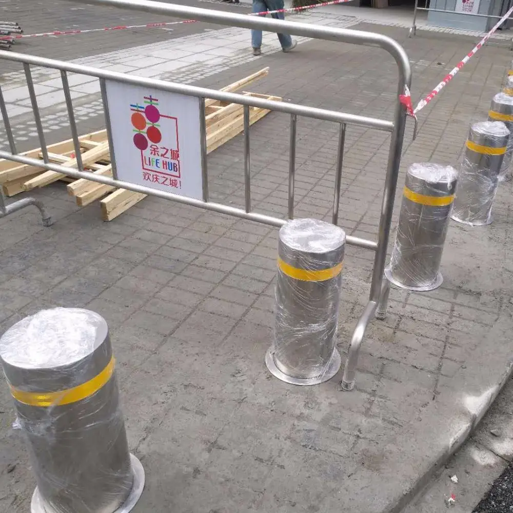 steel post flexible bollard fixed bollard removable bollard