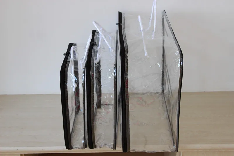 The family durable pvc plastic packaging quilt blanket storage bag
