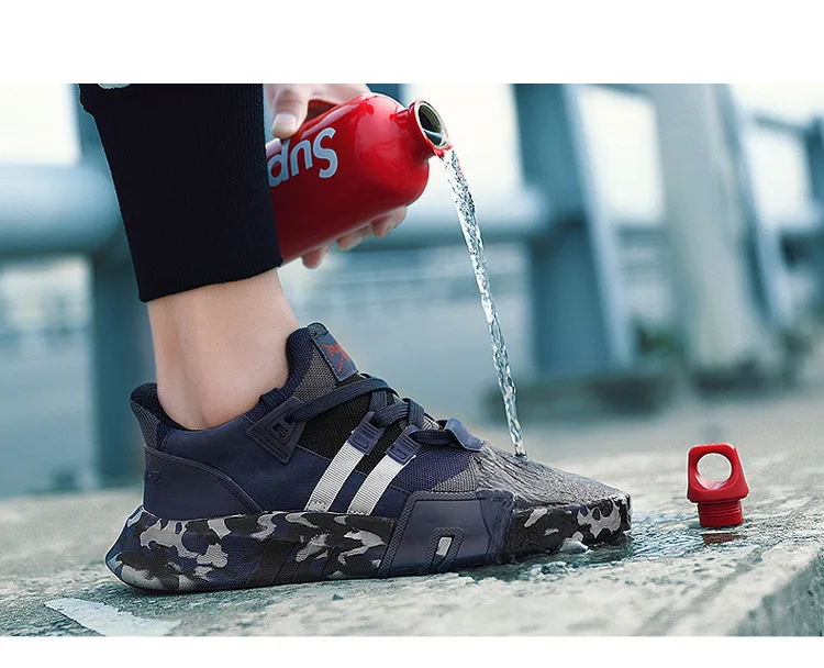 2019 newest brand mens oem outdoor camouflage running shoes sneakers cheap best quality light athletic sport shoes running on sa