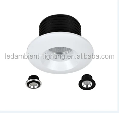 Small Mini Light 2W Aluminum Die Casting Recessed Ceiling Spotlight COB LED Spotlight