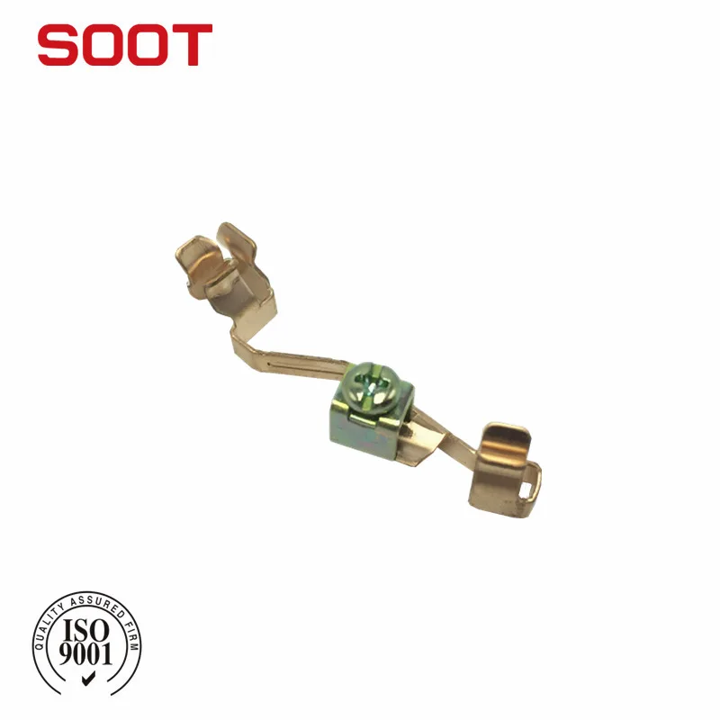 IS9001 Factory supply electrical contact Metal Stampingl Parts for  socket /power strip