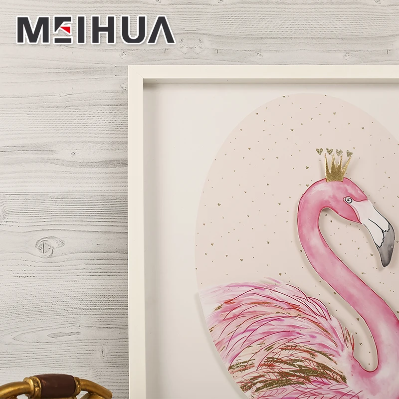 
High quality cheap custom cutting paper artwork print frames 