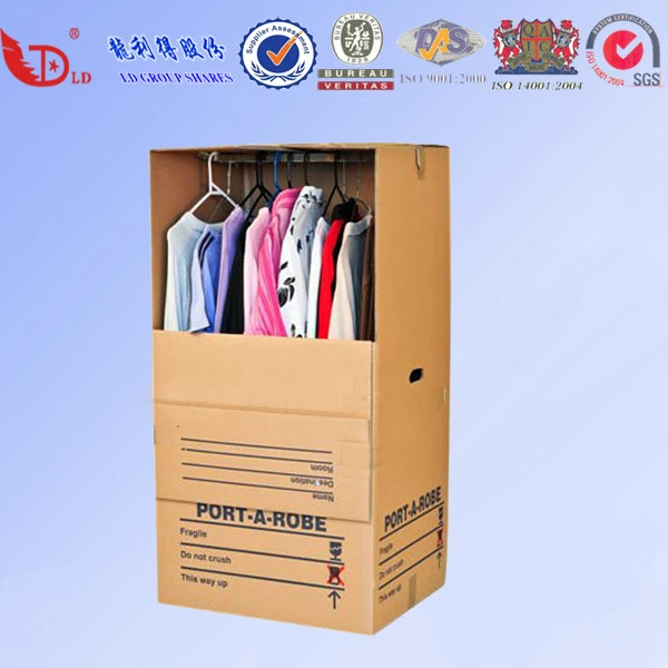 Good Wardrobe MOVING Box for clothes packing