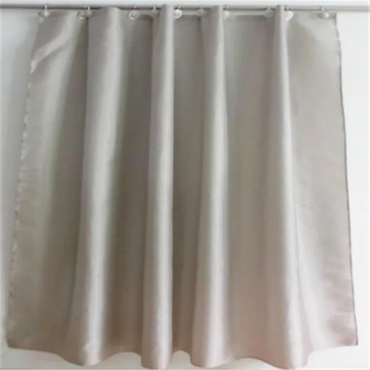 Hot - selling hotel plain shower curtain