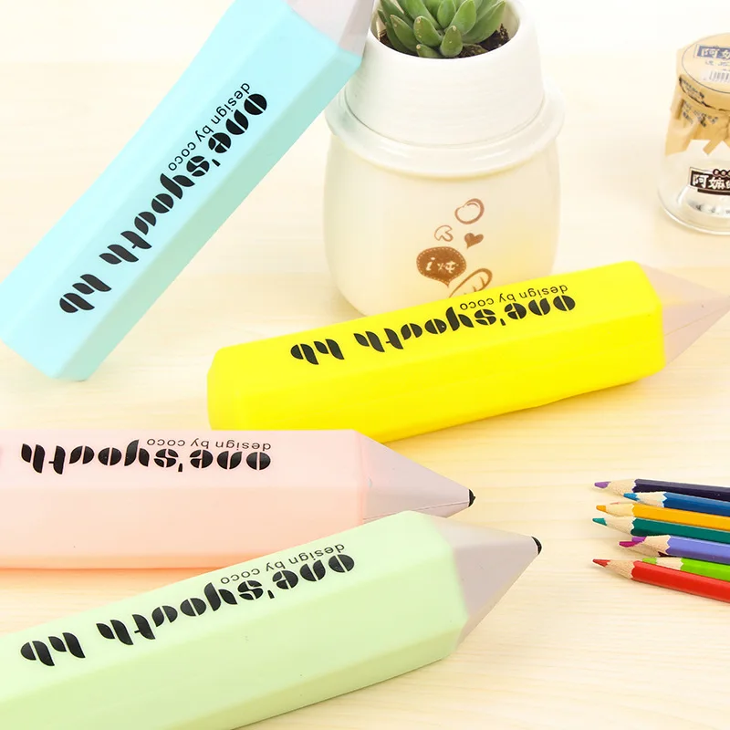 
OEM Manufacturer Stationery School Office Silicone Pencil Case 