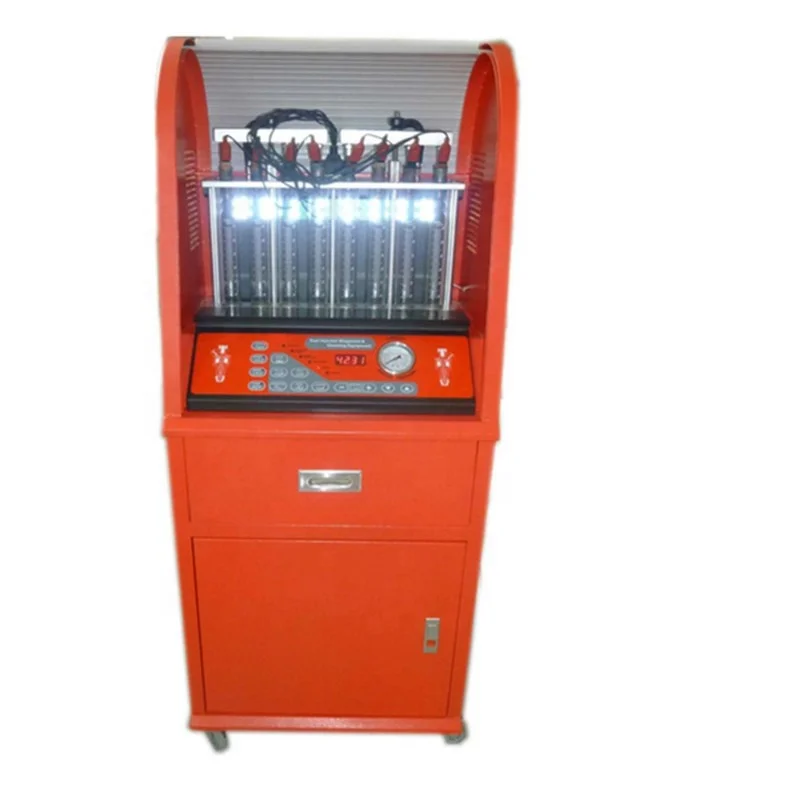 BC-8H 8 cylinders gasoline injector tester fuel injector cleaning machine