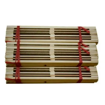 wooden 3 4 5 6 rows bee pollen trap