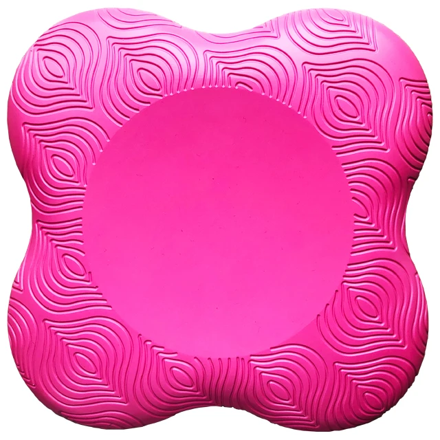 manufacture wholesale eco-foam light weigh yoga accessories fitness equipment yoga pilates knee pad soft yoga pad