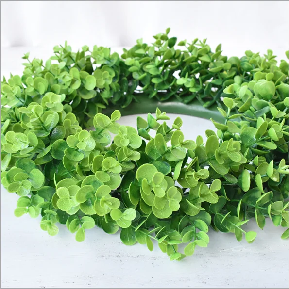 Artificial Eucalyptus Wreath Boxwood Wreath Artificial
