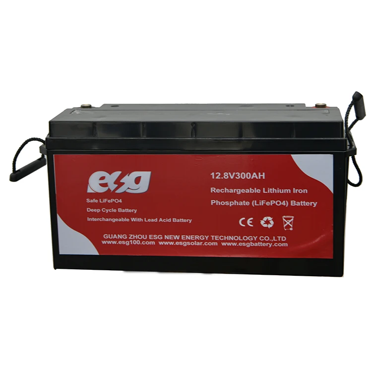  ESG для замены солнечной энергии 12 8 V 295AH 300AH перезаряжаемые литий-ионные аккумуляторы без