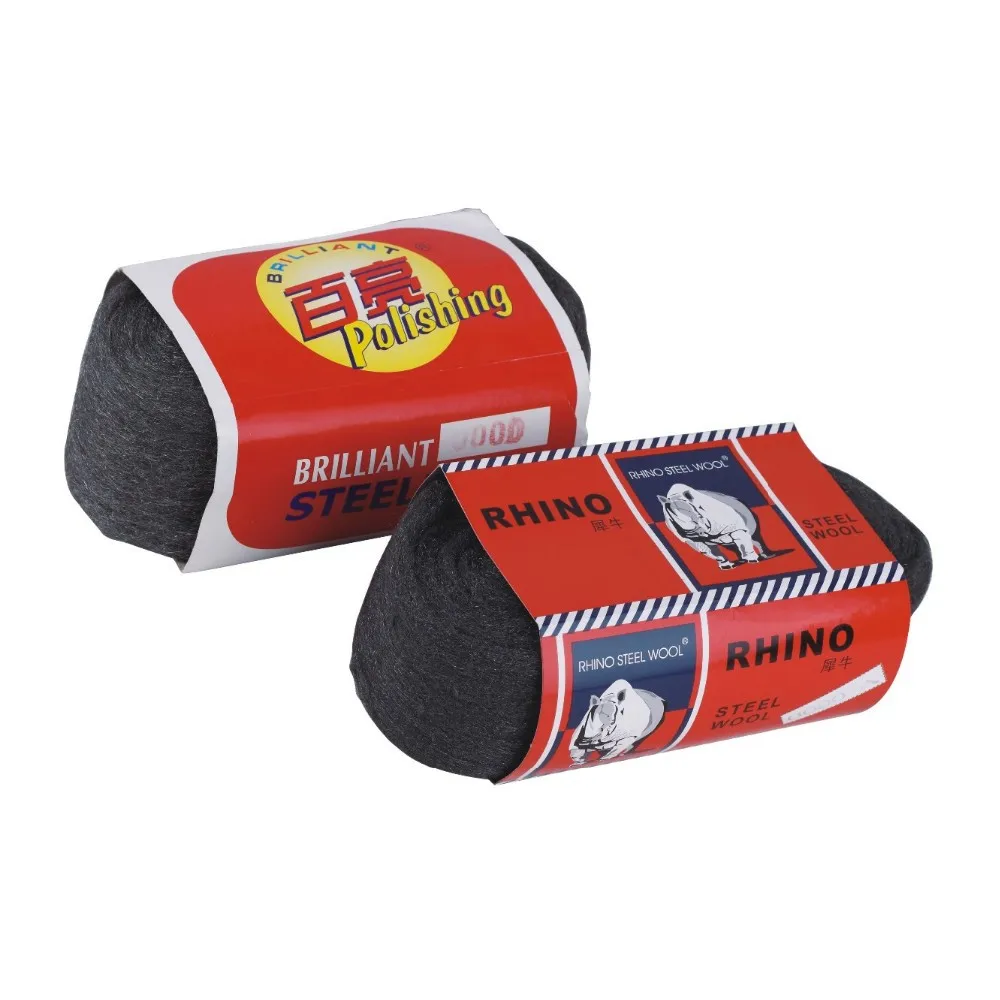 stainless steel wool, for polishing or cleaning glass