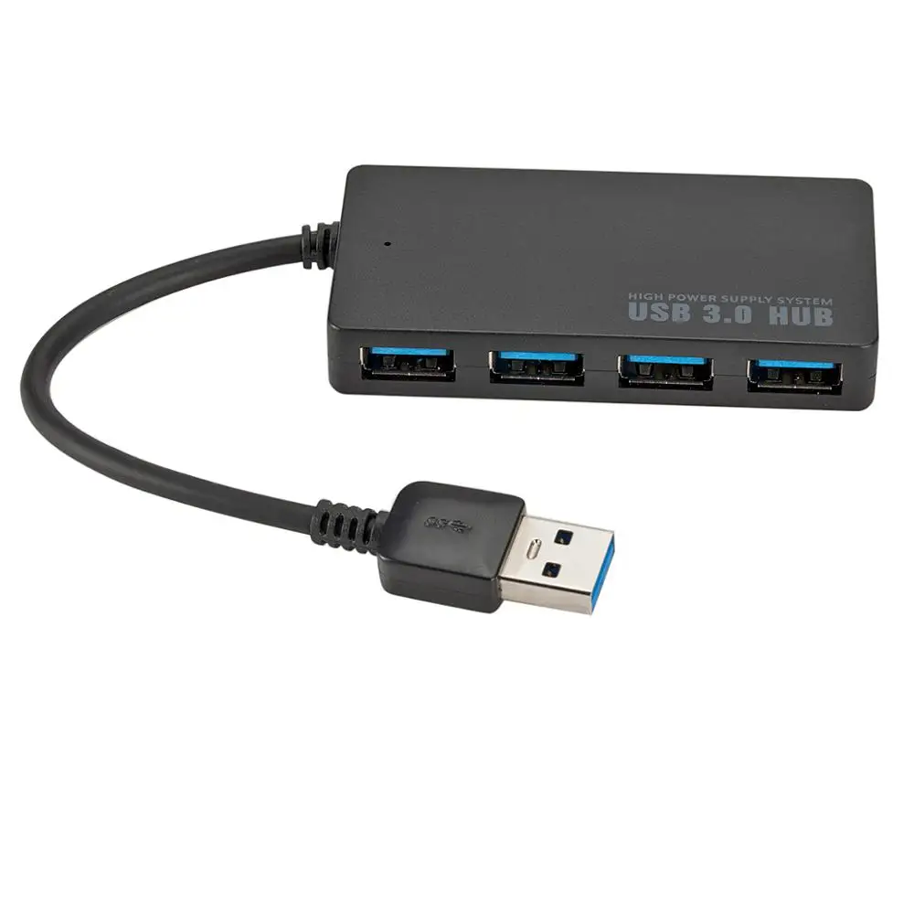 Высокоскоростной usb-концентратор с питанием от порта usb 3,0 для ПК, ноутбука, Mac, настольного компьютера, usb-концентратор