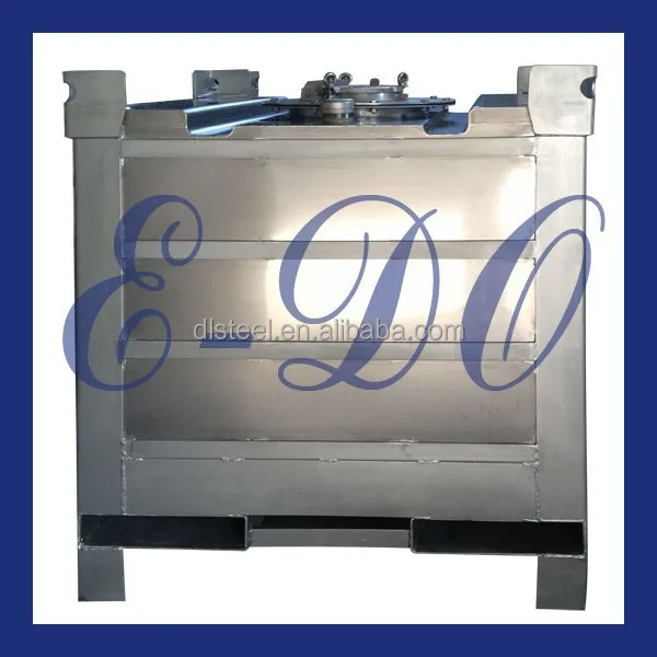 
stainless steel cubic ibc tank/tank container/tot tank 1000 liter 