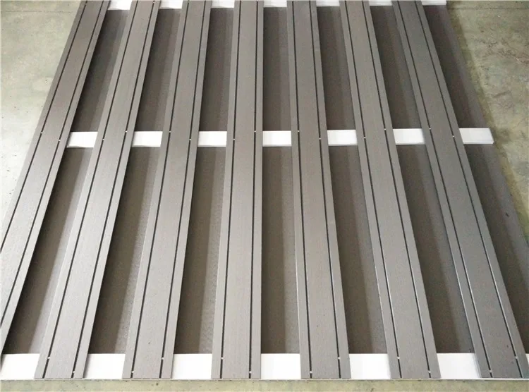 European outdoor basic wpc fence for garden decoration 1800*1800mm with 143*13 board